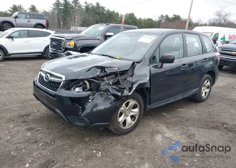 2014 Subaru Forester 2.5I из США, поврежденный, VIN JF2SJAAC8EH474535